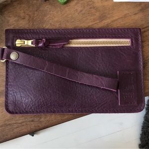 Portland Leather Wristlet